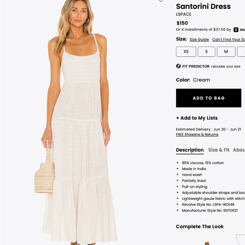 L Space Santorini Dress